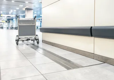 Airport terminal expansion joints